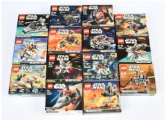 Lego Star Wars Microfighters Group to include 75030 Millennium Falcon; 70219 Wookie Gunship; 7507...