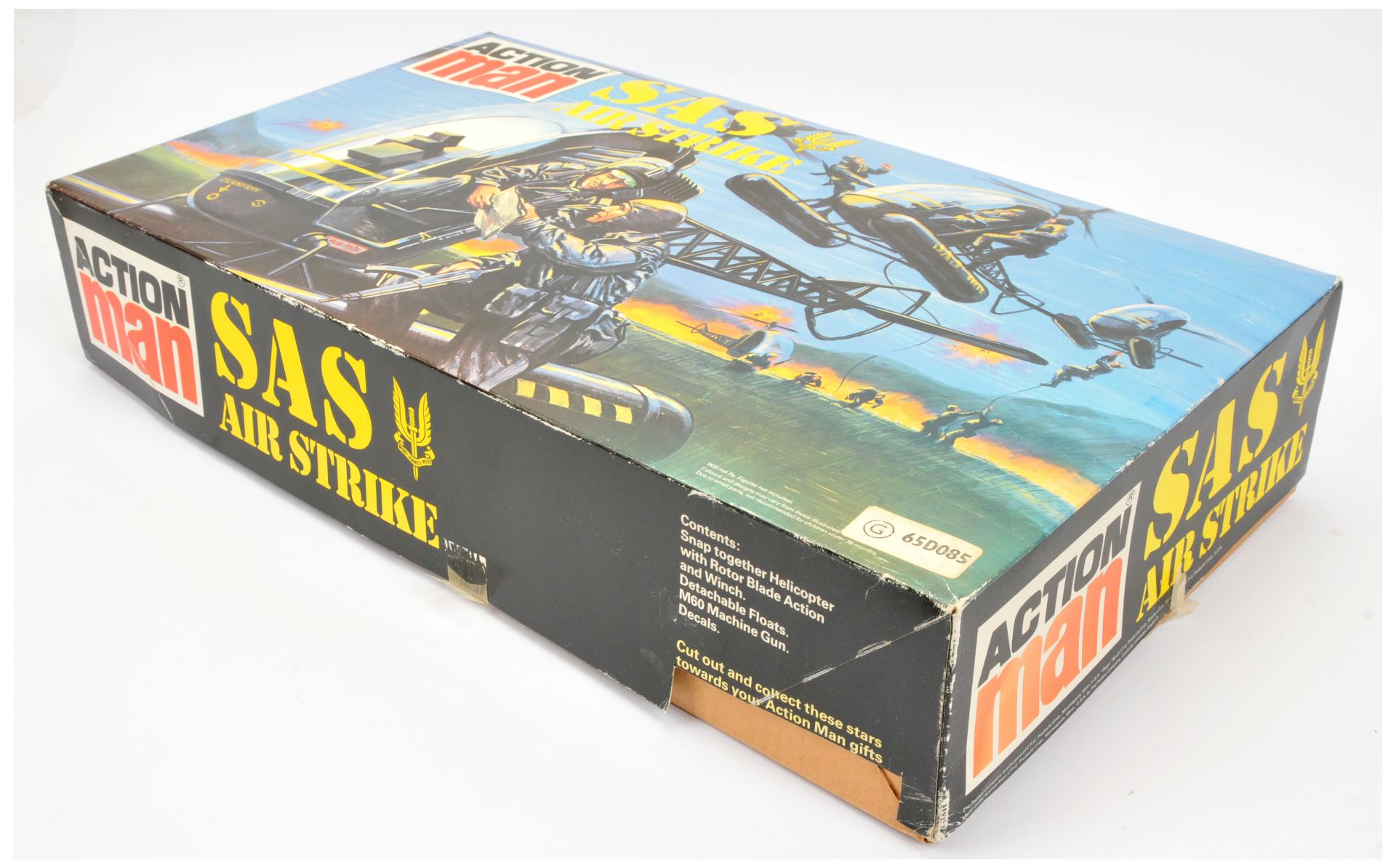 Palitoy Action Man Vintage SAS Air Strike comprising snap-together Helicopter with rotor blade ac... - Bild 3 aus 3