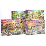 Lego Friends sets x 4 includes 41351 Creative Tuning Shop, 41352 The Big Race, 41443 Olivia's Ele...