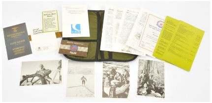 Hasbro Action Man Diary, 1000 produced numbered edition 0633, containing letters to wife and son ...