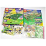 Lego & Merlin Football group (1) Football Game Starter pack with Fair box (2) 3313 Floodlights - ...