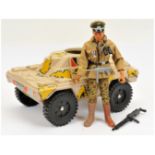 Action Man Vintage pair includes (1) loose Palitoy flock head dressed figure - not checked for co...