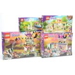 Lego Friends sets x 4 includes 41351 Creative Tuning Shop, 41352 The Big Race, 41443 Olivia's Ele...