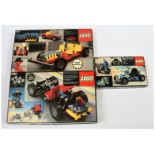 Lego Technic Group (1) 8860 Expert Builder Car Chassis (2) 853 Auto Chassis (3) 854 Go-Kart - Fai...