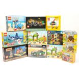 Lego sets x 12 includes 31088 Creator - Deep Sea Creatures, 31055 Creator - Red Racer, 40529 x 2 ...