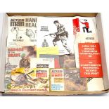 Palitoy Action Man Vintage group of various Instruction Leaflets / Ephemera / Catalogues to inclu...