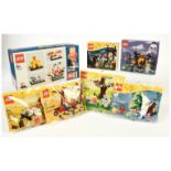 Lego sets x 7 includes 40122 Trick or Treat Halloween, 40260 Halloween Haunt, 40290 60th Annivers...
