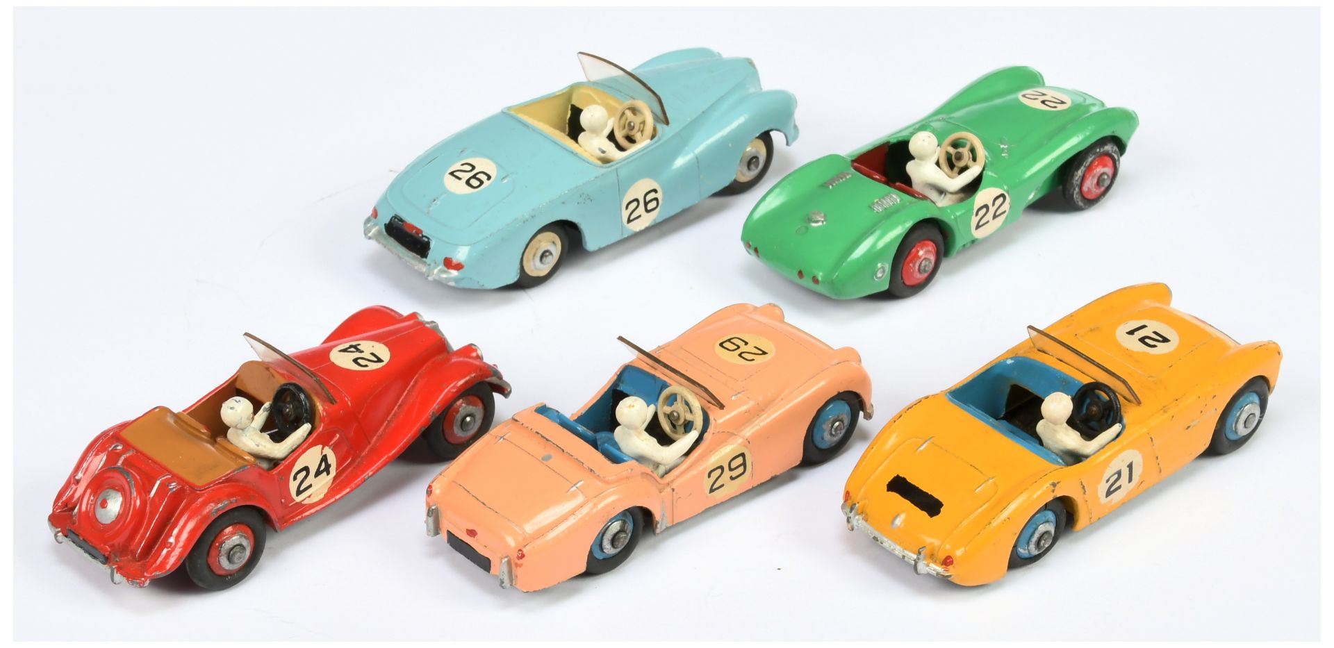 Dinky group of 1950's issue racing cars  - Image 2 of 2