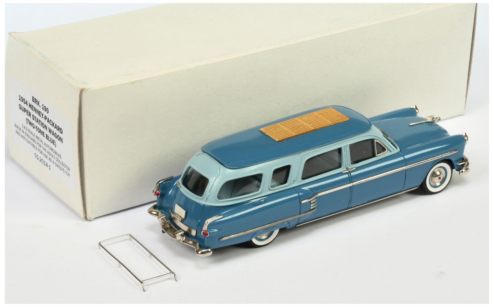 1954 Henney-Packard Super Station Wagon (two tone blue), BRK.190 - - Image 2 of 2