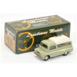 Lansdowne LDM33 1960 Bedford Dormobile Romany Deluxe - light sage green, pale yellow side flash, ...