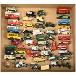 Large group of unboxed Dinky, Days gone, Lledo and Corgi models
