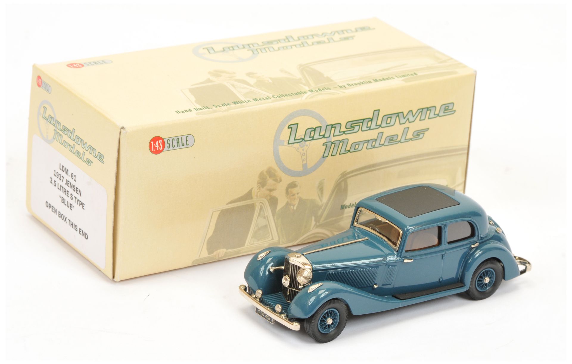 Lansdowne Models (Brooklin) No.LDM61 1937 Jensen Type S