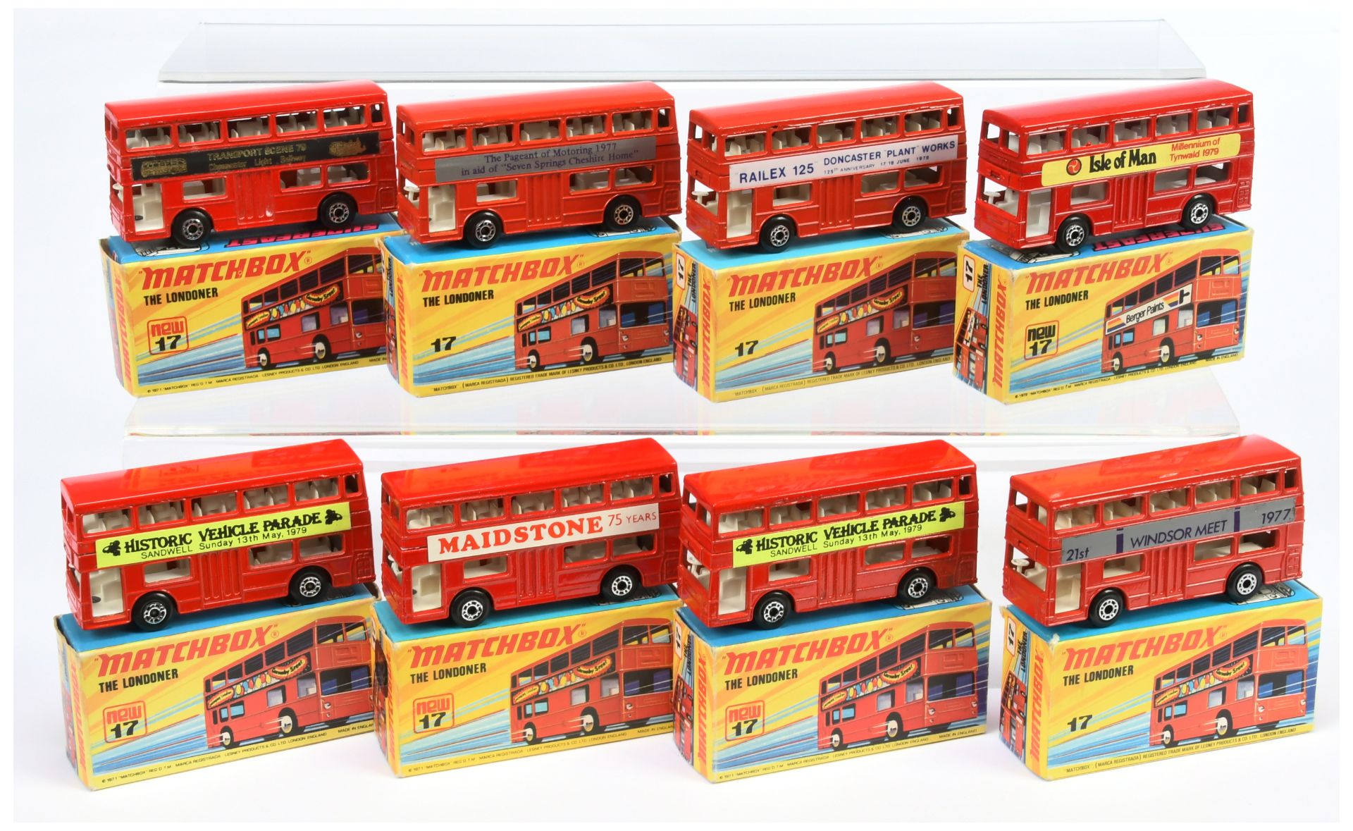 Matchbox Superfast 17b Daimler Fleetline Londoner bus code 3 issue