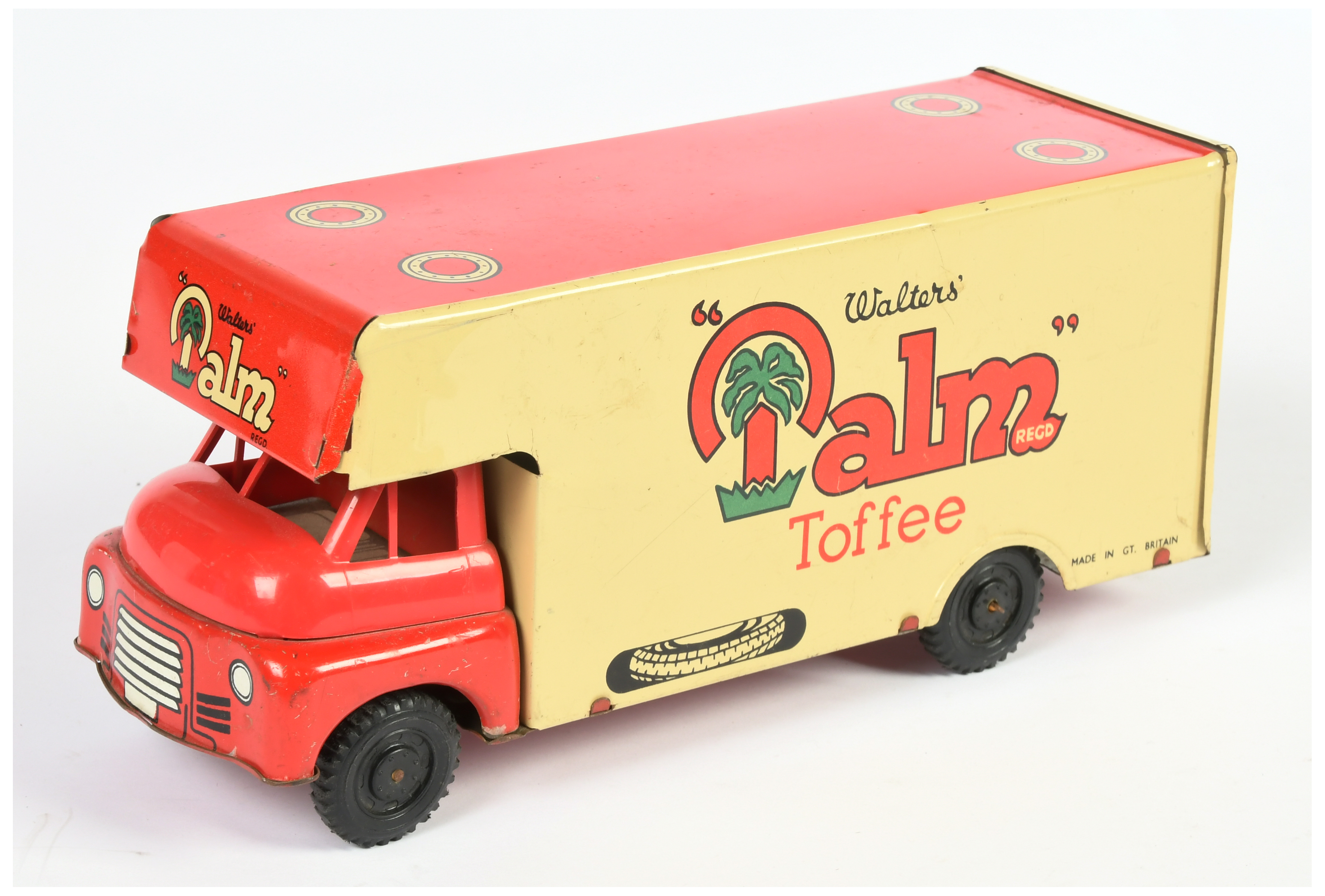 Wells Brimtoy Palm Toffee Van