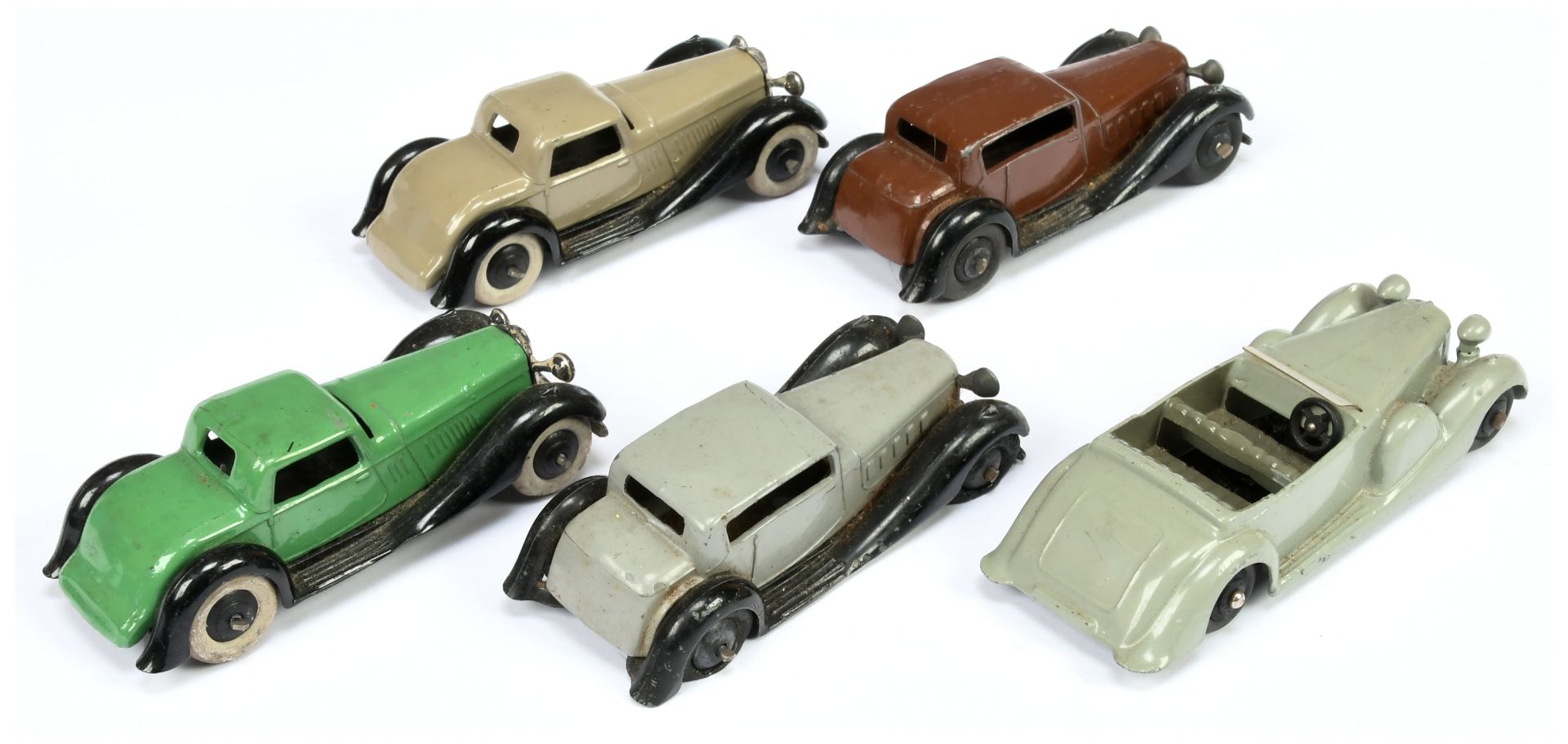 Dinky group of postwar cars - Including 2x 36c Humber - Image 2 of 2