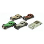 Dinky group of postwar cars - Including 2x 36c Humber