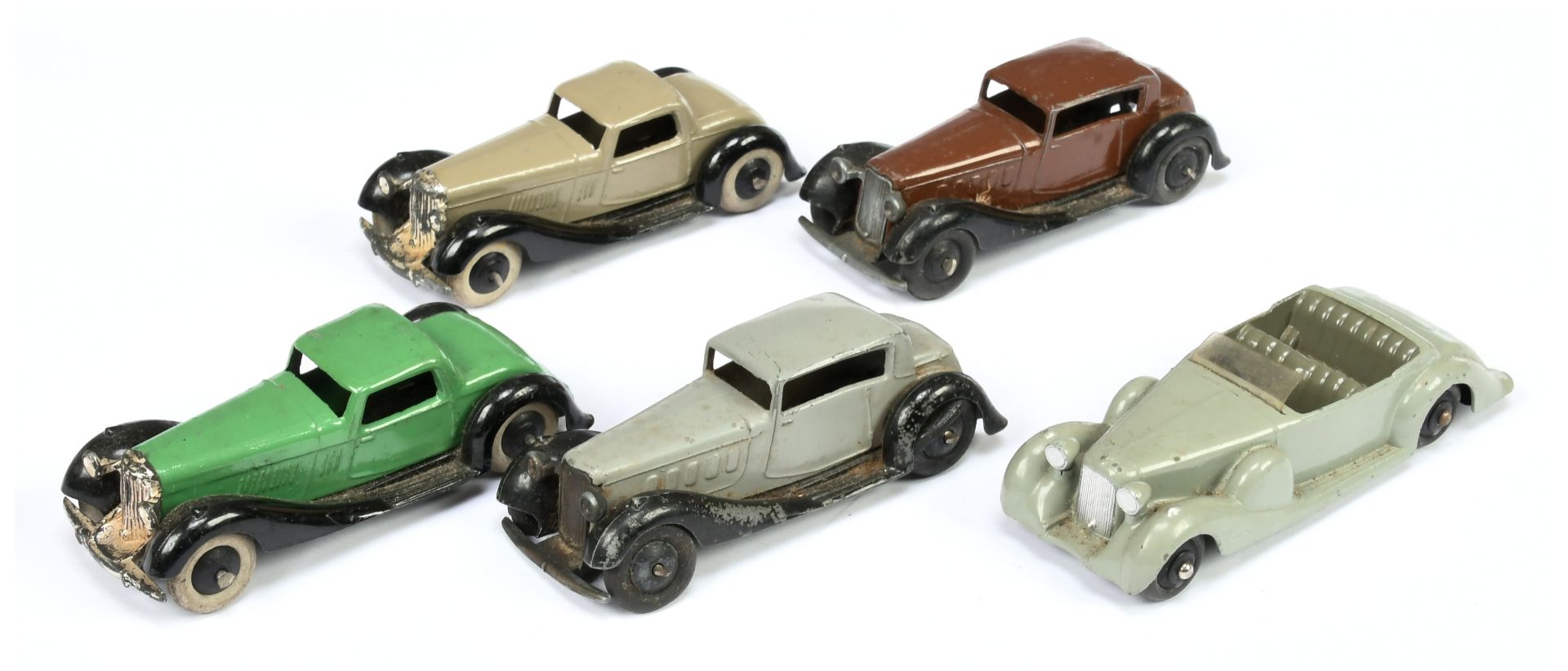 Dinky group of postwar cars - Including 2x 36c Humber