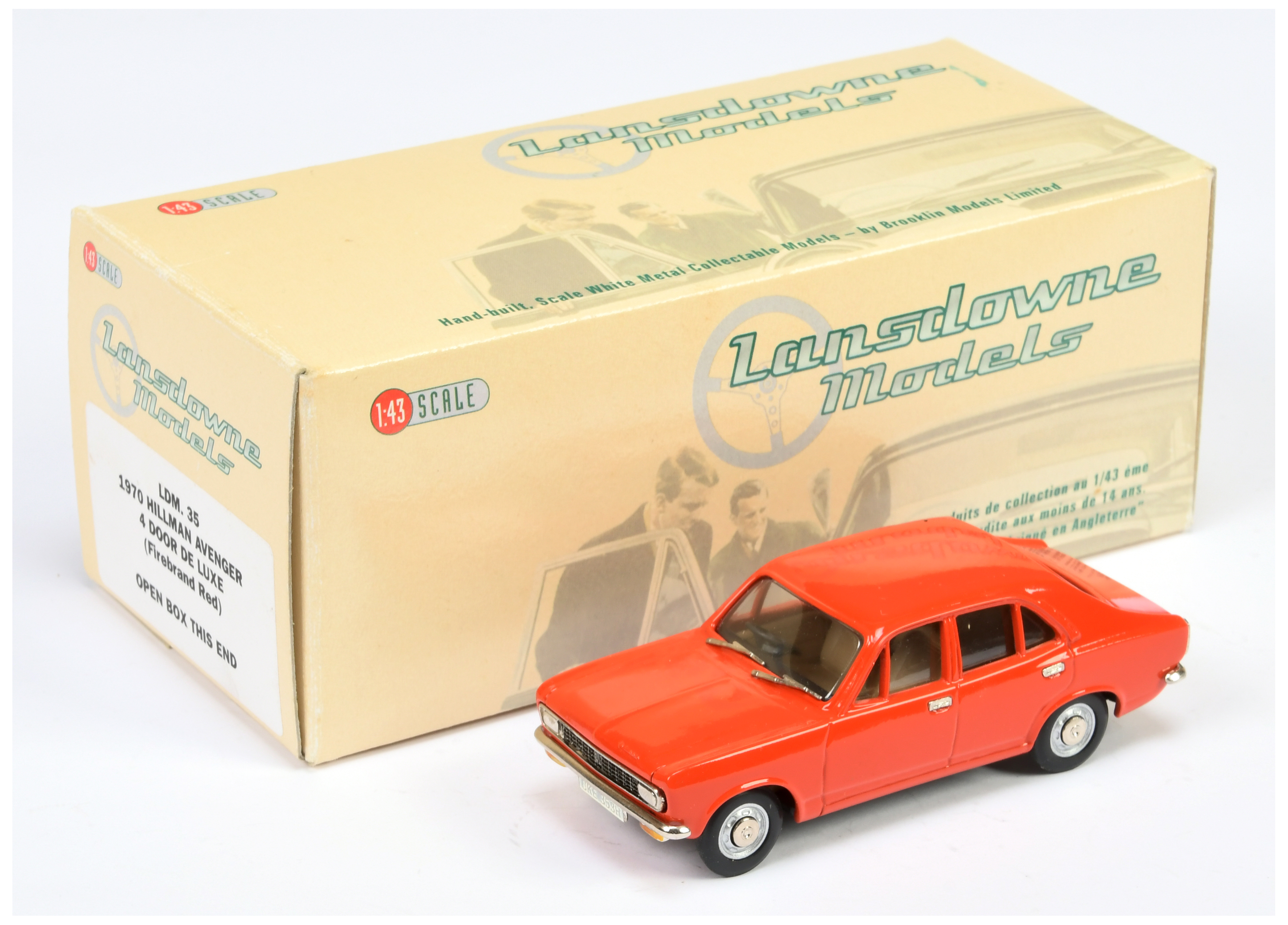 Lansdowne Models (Brooklin) LDM35 Hillman Avenger 1970