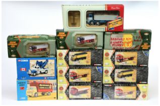 Corgi group of models to include (1) CC11608 Albion (LAD) Cameronian 8 wheel Tipper 