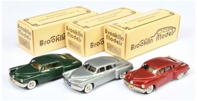 Brooklin Models group of 1/43 scale cast metal automobiles