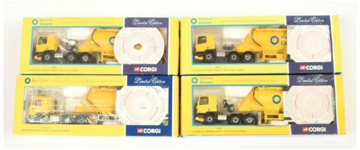 Corgi group of Blue Circle Cement Leyland DAF Power Tankers