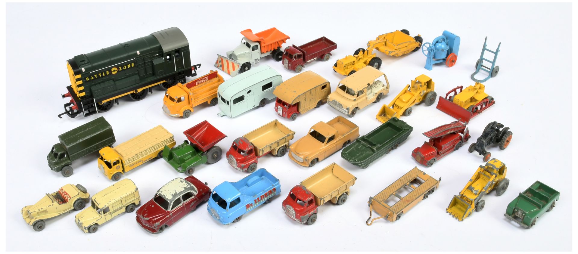 Vintage diecast Lesney vehicles 