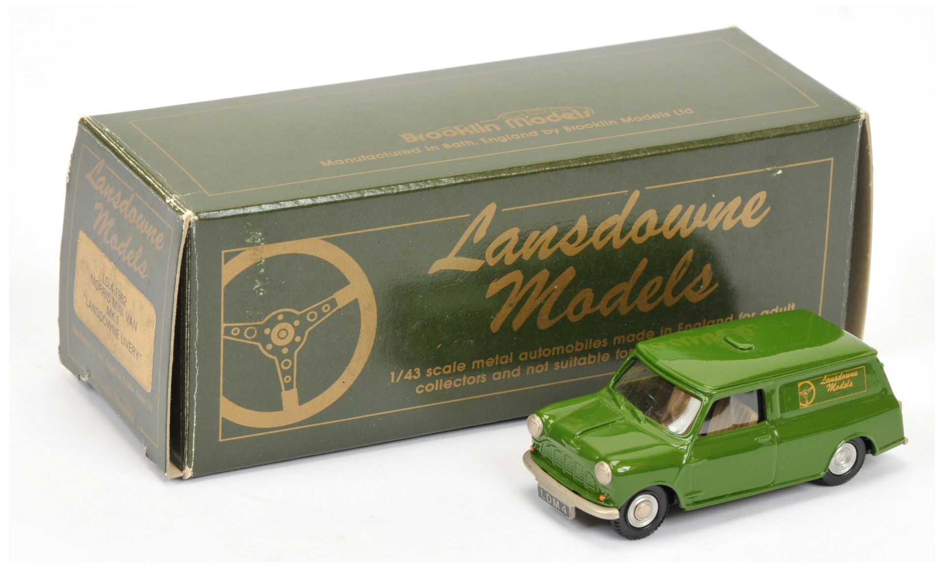 Lansdowne Models 1/43 Scale LD4 1952 Morris Mini Van Mark 1 "Lansdowne Delivery" 