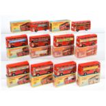 Matchbox Superfast group of 17b Daimler code 3 issue buses 