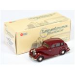 Lansdowne LDM8A 1954 Triumph Renown Mk.2 TDC Saloon - maroon body & interior, wheels with chrome ...