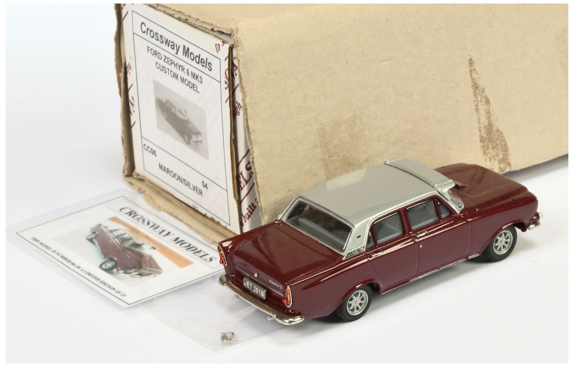 Crossway Models No Ford Zephyr 6 Mk.3  Custom Model, CC06  - Image 2 of 2