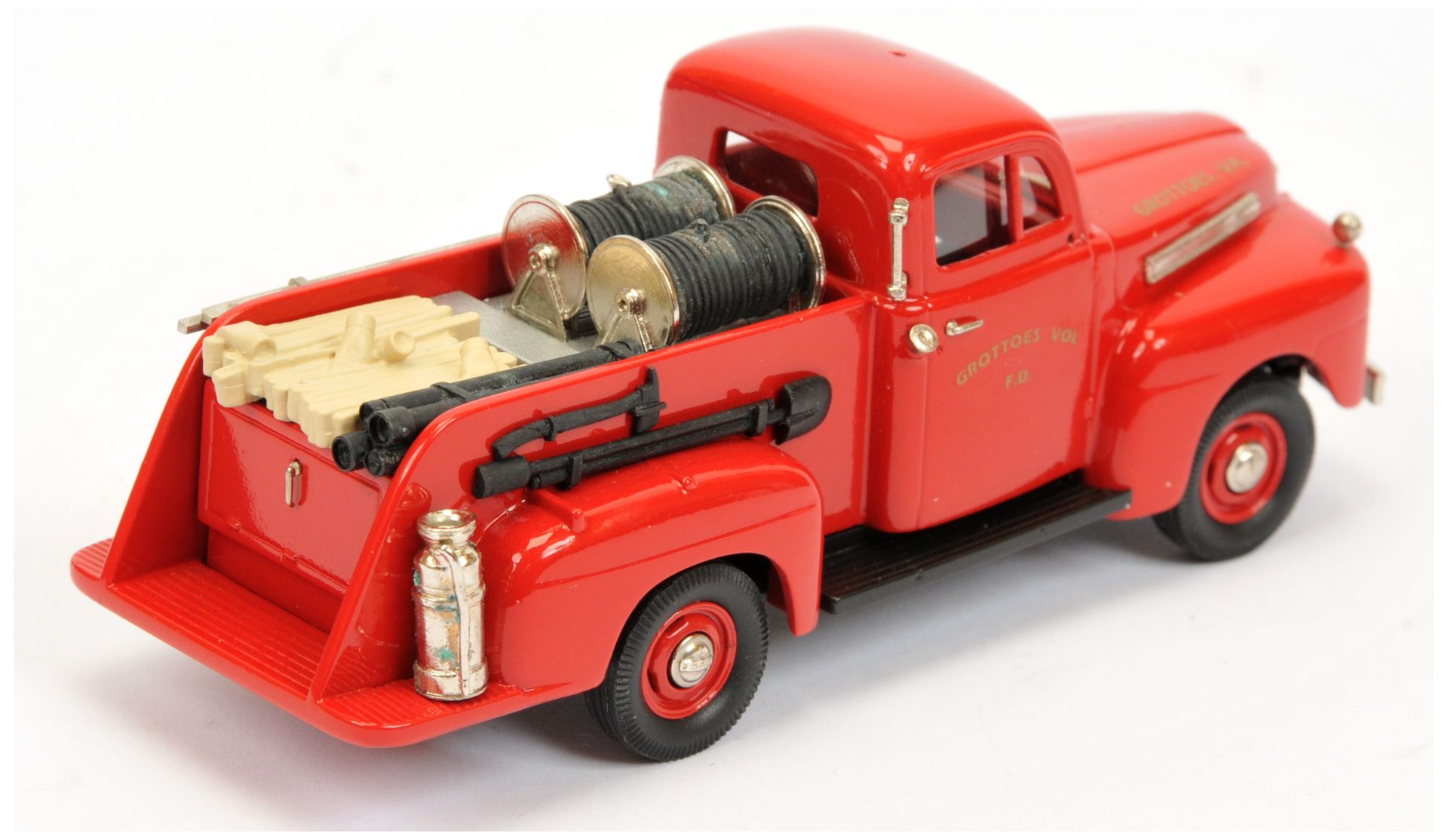 Brooklin Models 1/43rd scale CSV 01 1948 Ford F1 Fire Truck Grottoes Vol Fire Dept  - Image 2 of 2