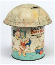 Lucie Attwell Fairy House biscuit tin