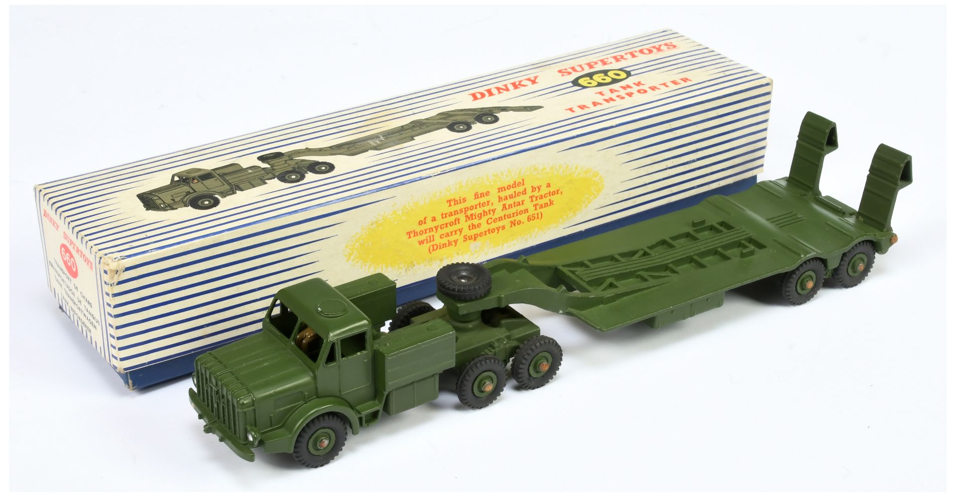 Dinky 660 Mighty Antar Tank Transporter -