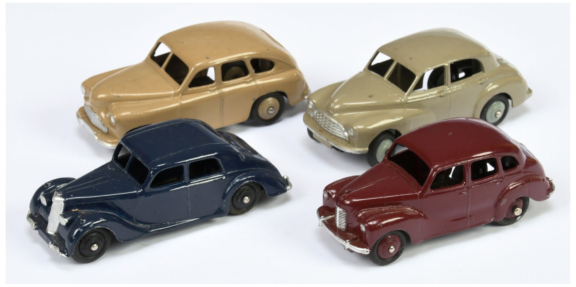 Dinky group of cars to include (1) 40e/153 Standard Vanguard 