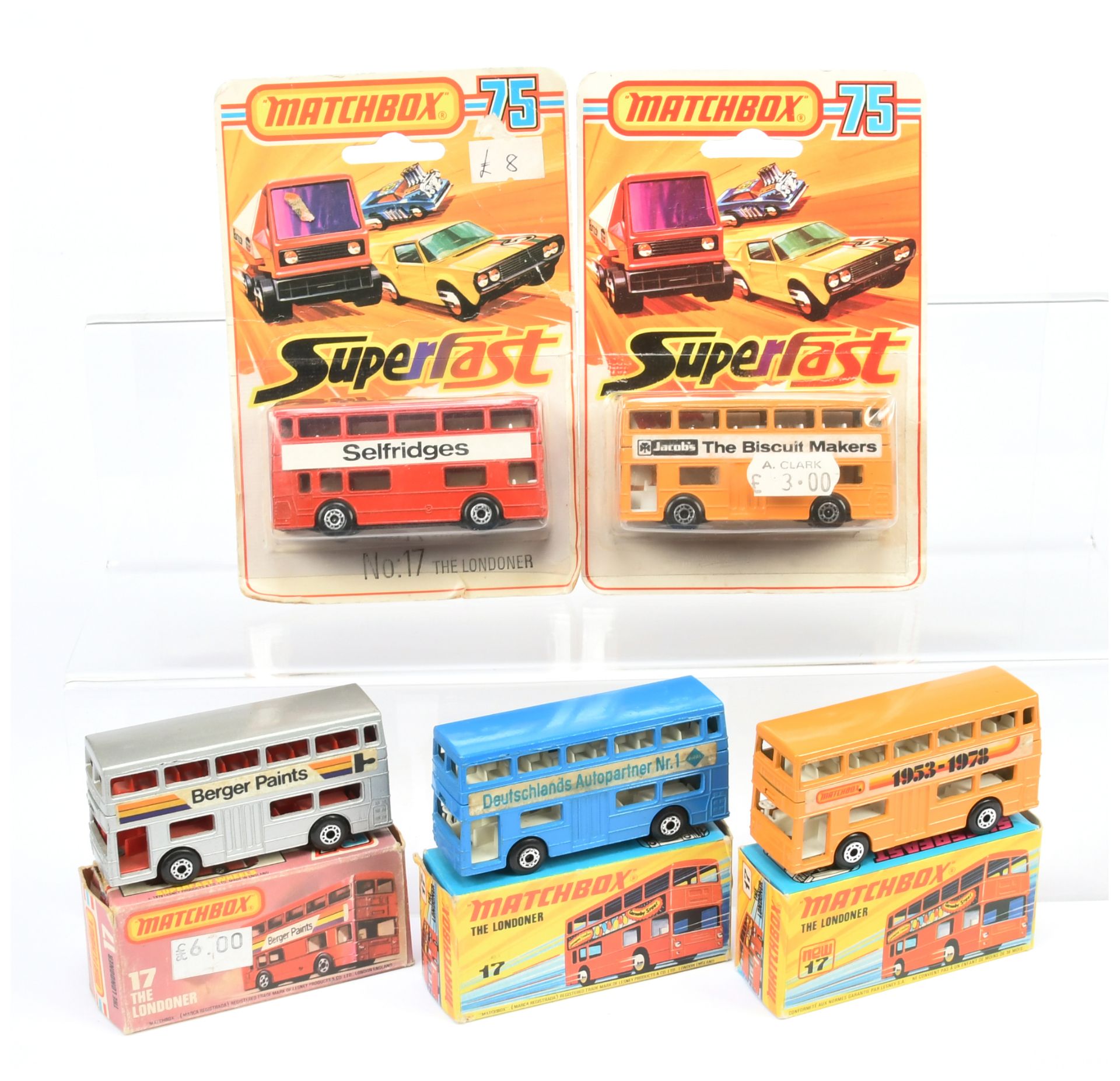 Matchbox Superfast 17b Daimler harder to find code 1 issue 