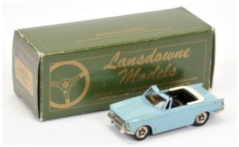 Lansdowne Models LDM19 1968 Triumph Vitesse Mk II (top down)