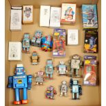 Tinplate Robots x fourteen