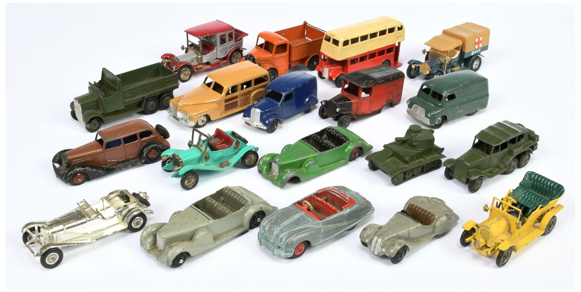 Dinky & Models of Yesteryear Military and Commercial Vehicles 