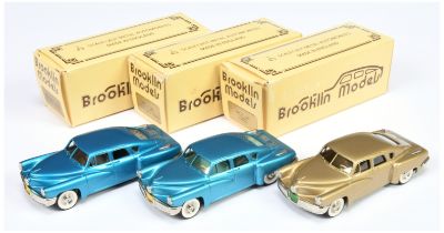 Brooklin group of 1/43 scale cast metal cars