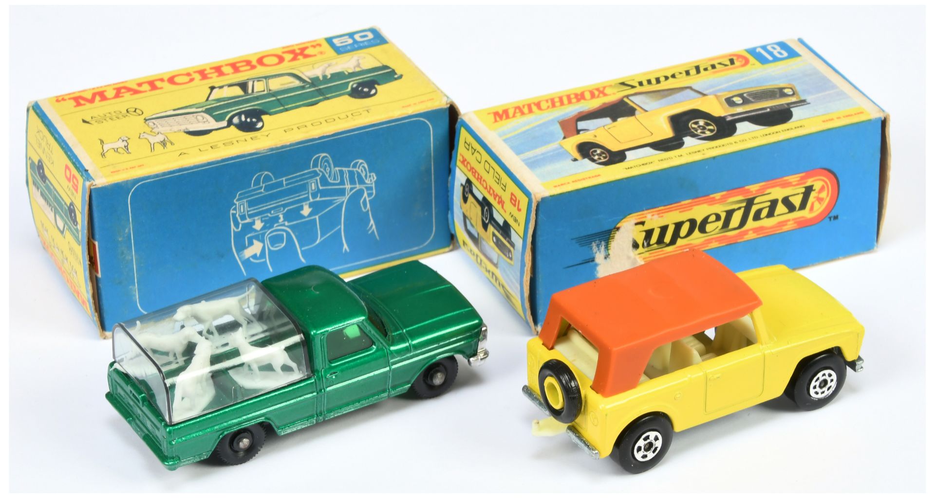 Matchbox Superfast and Regular Wheels pair of models - Bild 2 aus 2