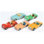 Dinky group of 1950's issue racing cars 