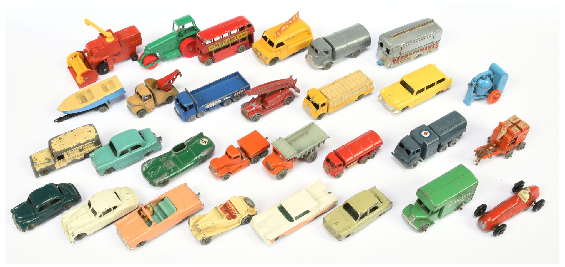 Matchbox Regular Wheels a mixed collection of loose vehicles