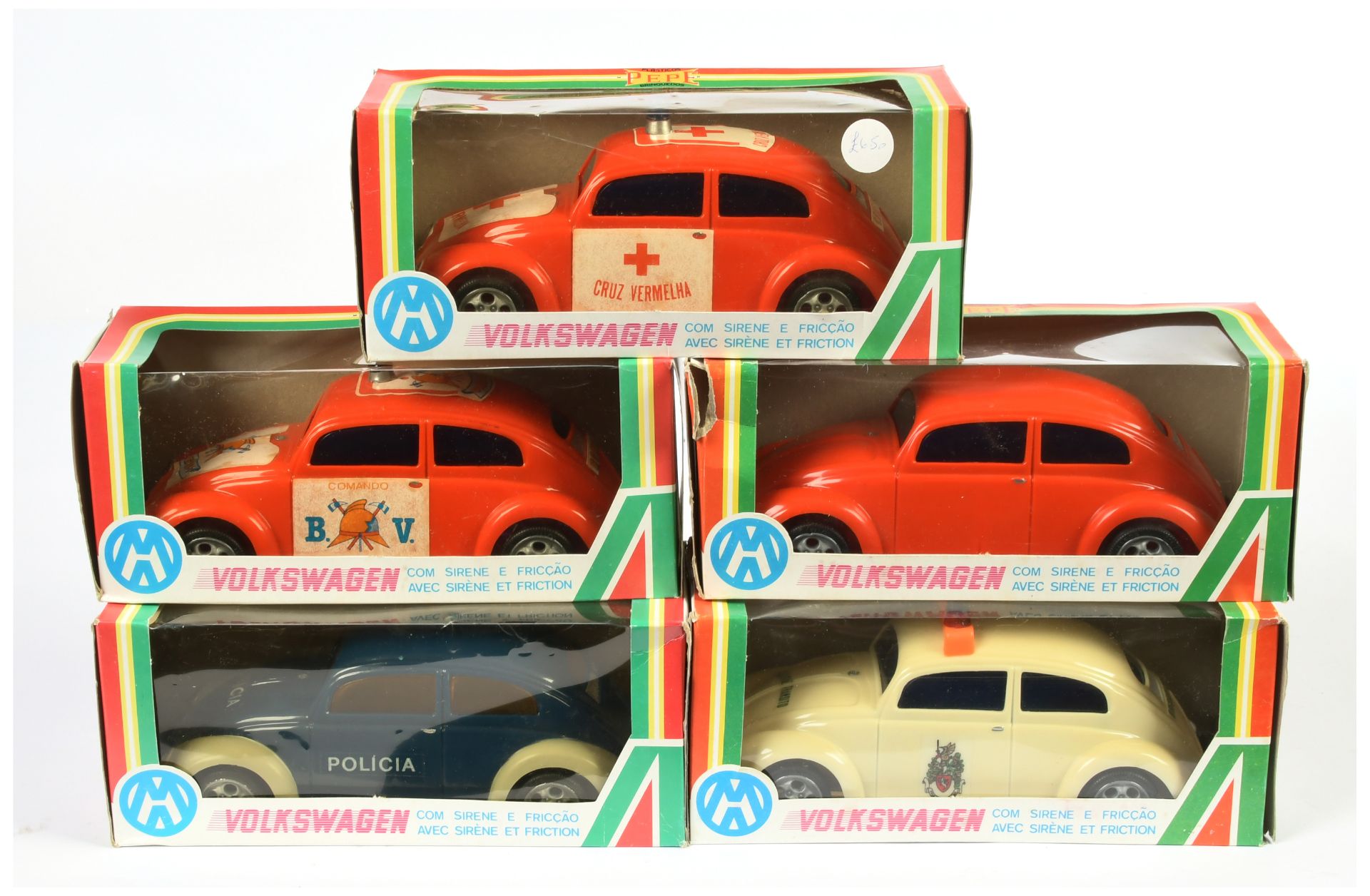 Pepe boxed VW Bettles x 5