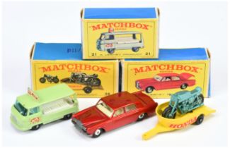 Matchbox Regular Wheels group of car & Motorcycles 