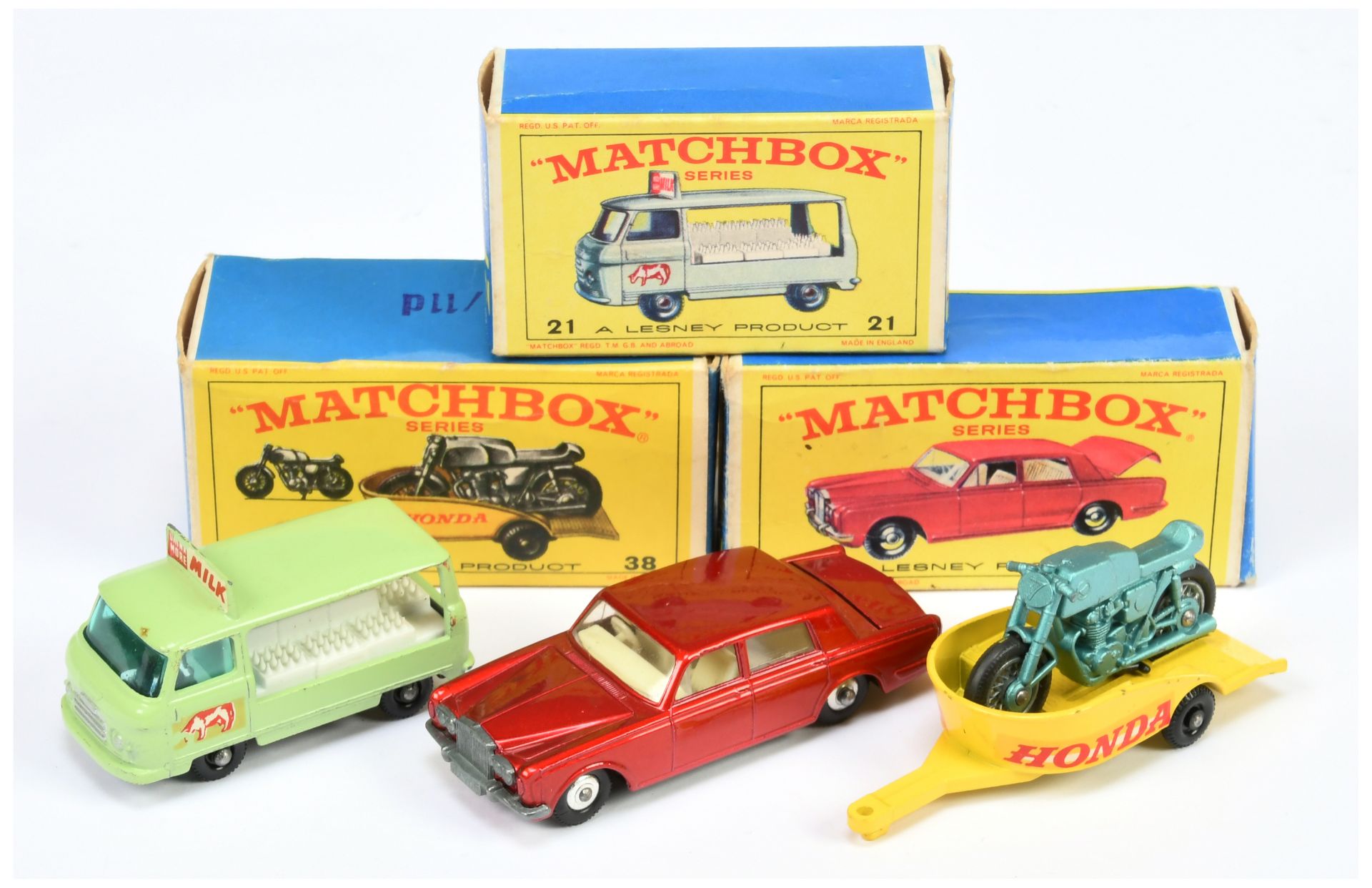 Matchbox Regular Wheels group of car & Motorcycles 