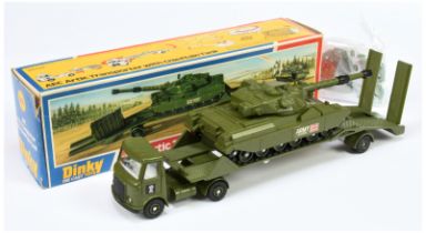 Dinky 616 AEC Artic Transporter with Chieftain Tank