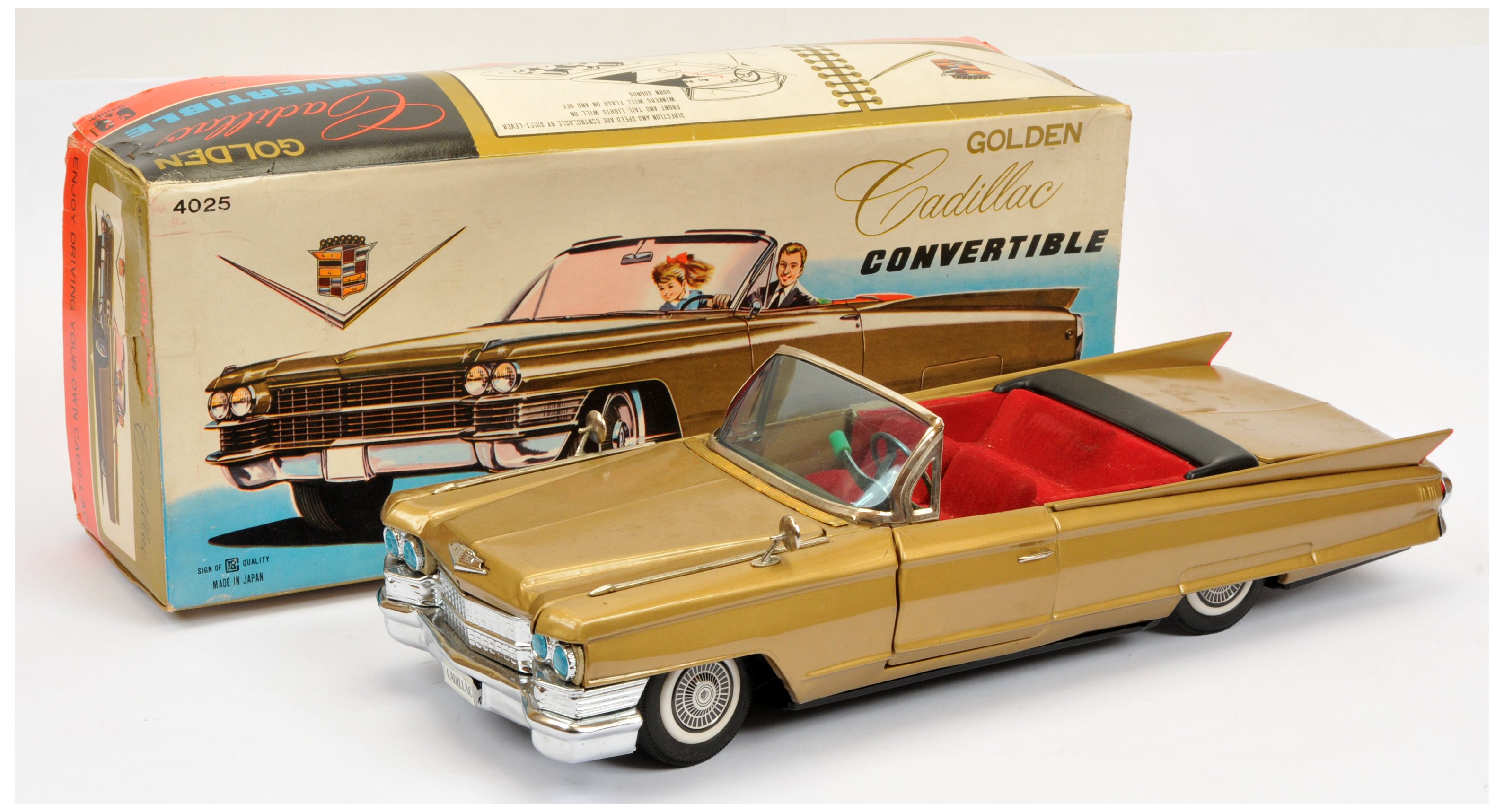 Bandai (Japan) Cadillac Convertible