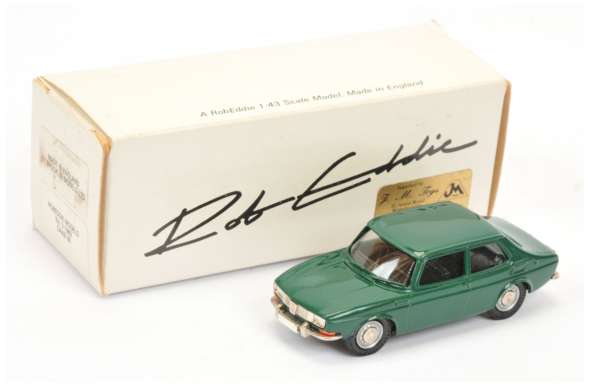 Brooklin Models Ltd, Rob Eddie Models No.3 1969 Saab 99