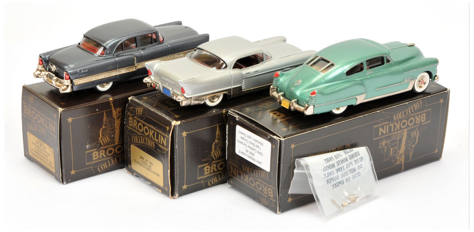 Brooklin group of cars to include (1) BRK27 1957 Cadillac Eldorado Brougham - Image 2 of 2