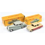 Dinky Toys 150 Rolls Royce Silver Wraith & Dinky 164 Vauxhall Cresta Saloon